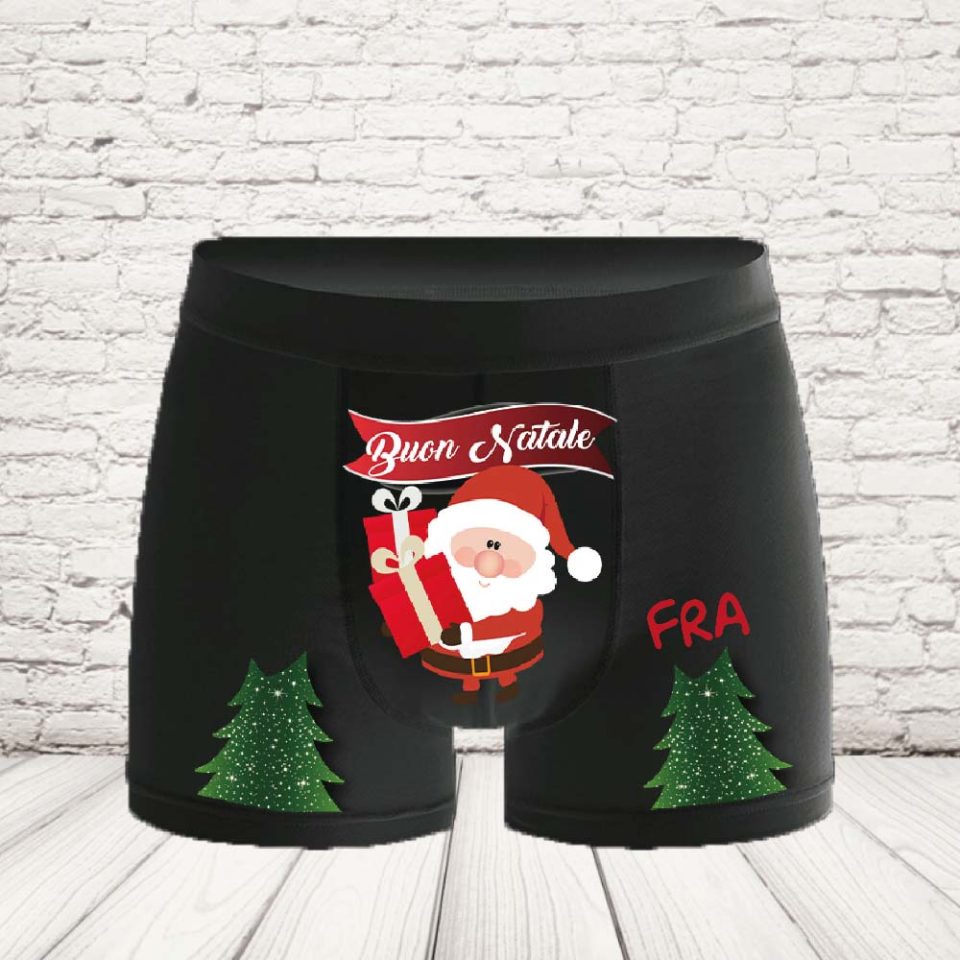 BOXER ''PACCO REGALO'' NERO