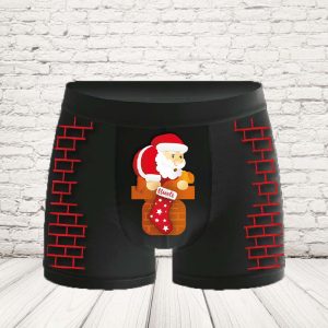 BOXER ''giu dal camino'' NERO