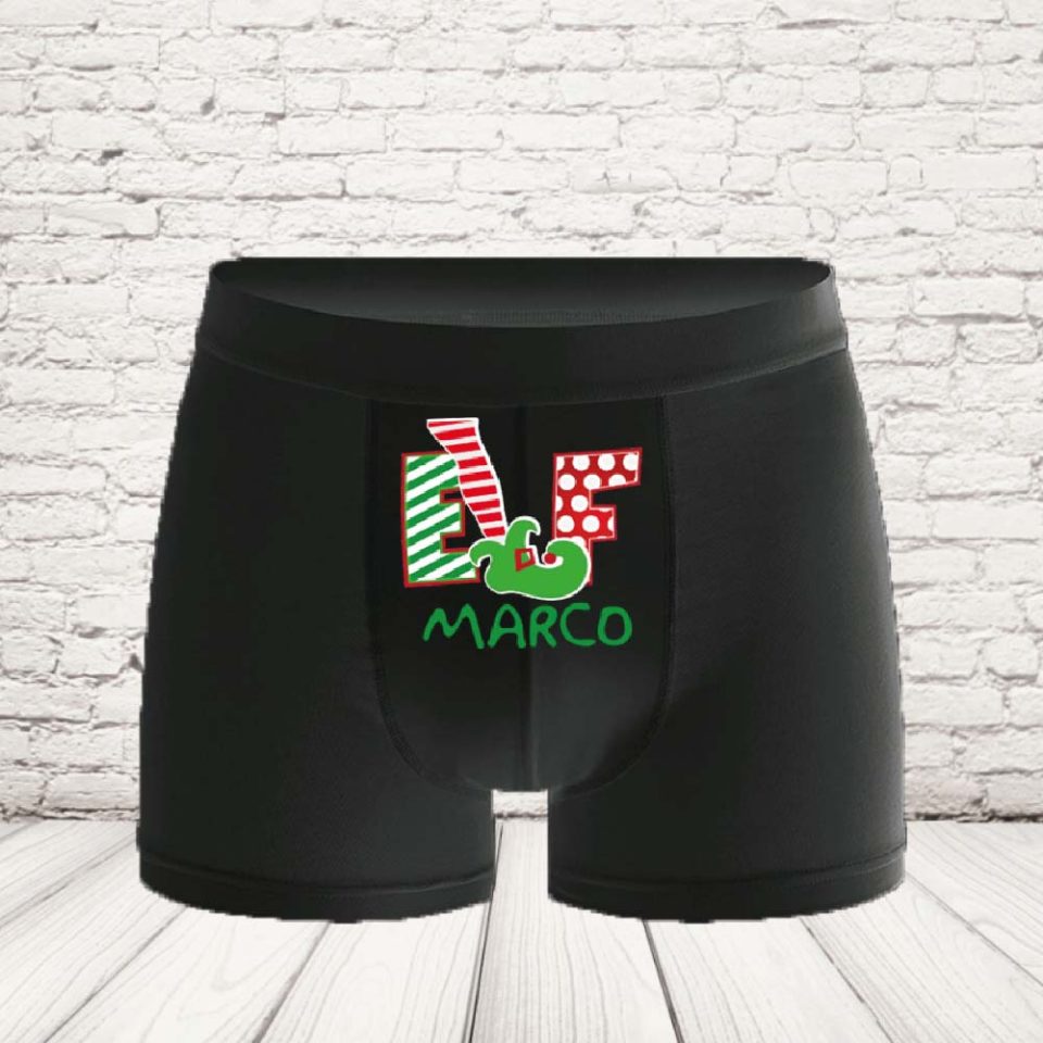 BOXER ''ELF SCARPETTE'' NERO