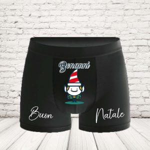 BOXER '' SUPER ELF CARTOON'' NERO