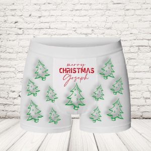 BOXER ''LOVE CHRISTMAS TREE ''
