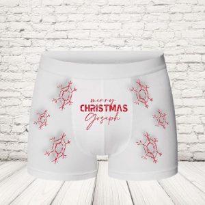 BOXER ''LOVE CHRISTMAS FIOCCO''