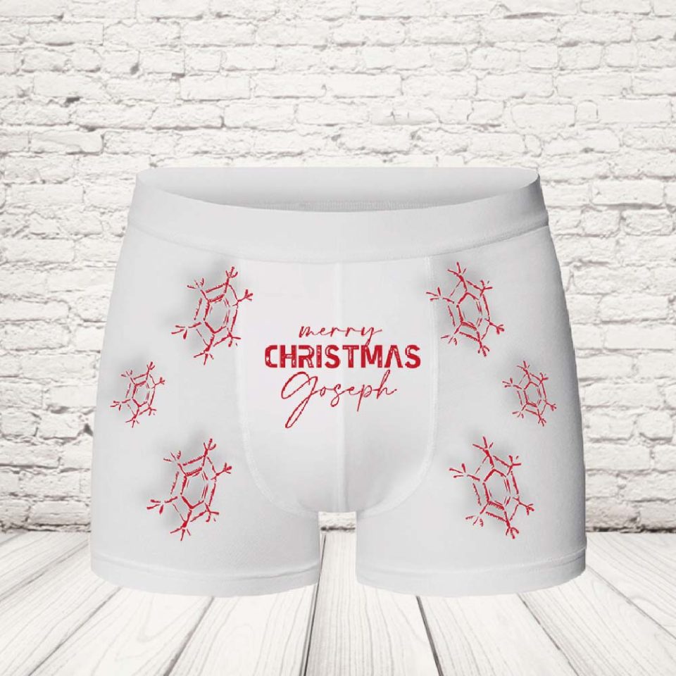 BOXER ''LOVE CHRISTMAS FIOCCO''