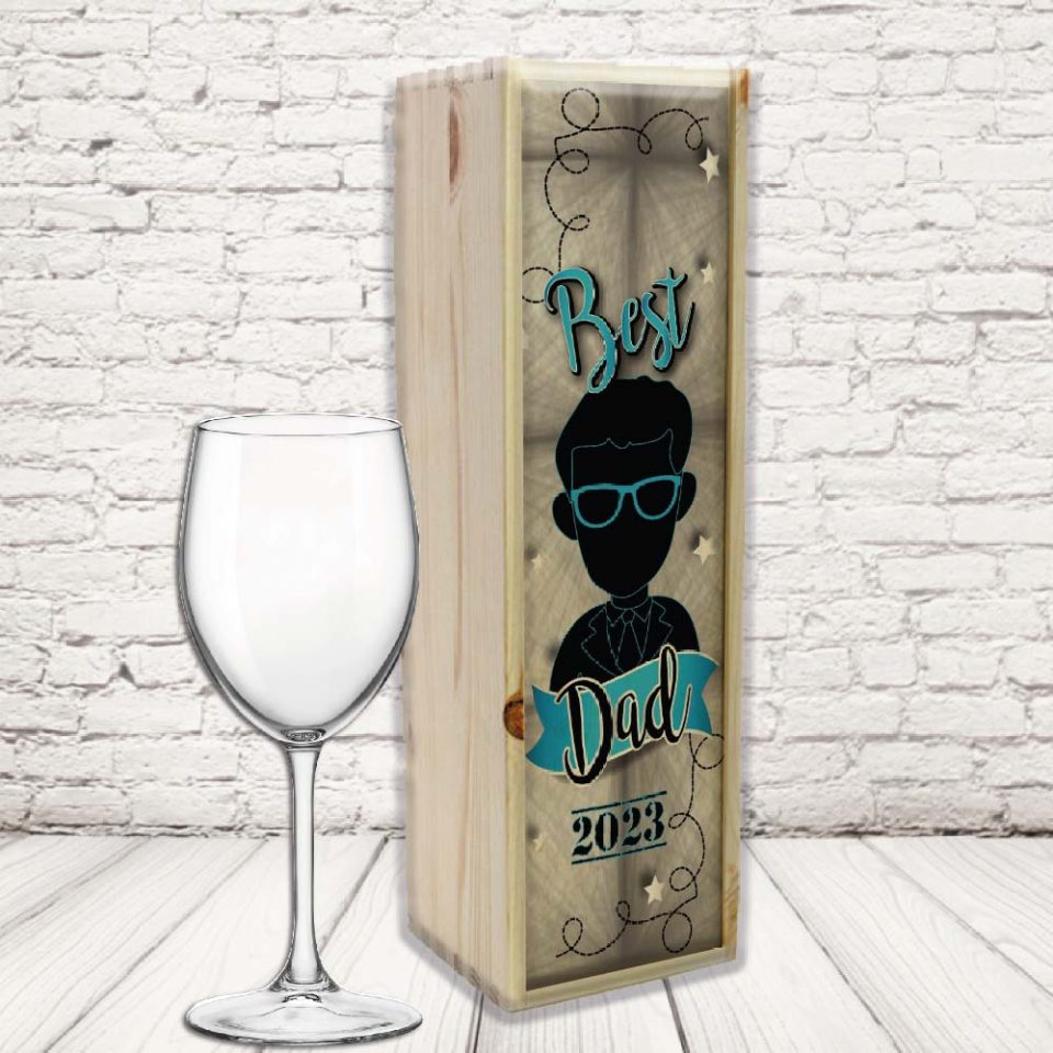 Scrigno Papà' ''BEST DAD OCCHIALI''