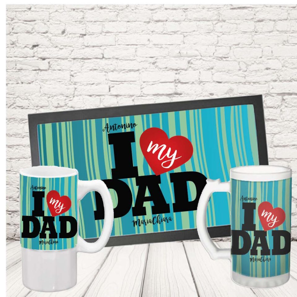 COPPIA BAR ''LOVE MY DAD''