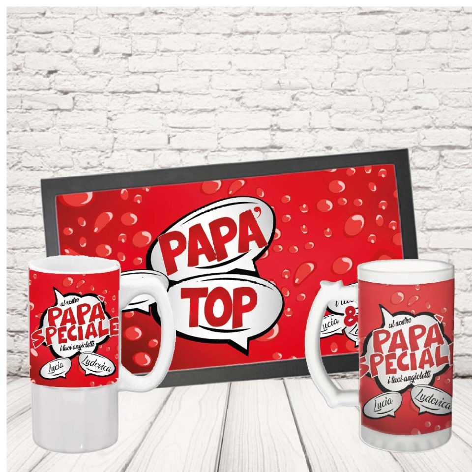 COPPIA BAR ''DAD FUMETTI''