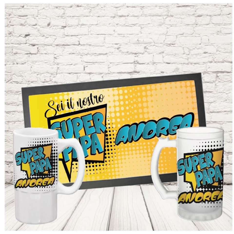 COPPIA BAR ''COMICS DAD''