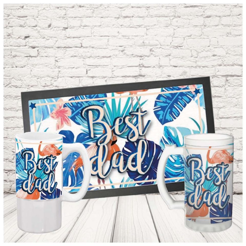 COPPIA BAR ''DAD FOR NATURE BLUE''