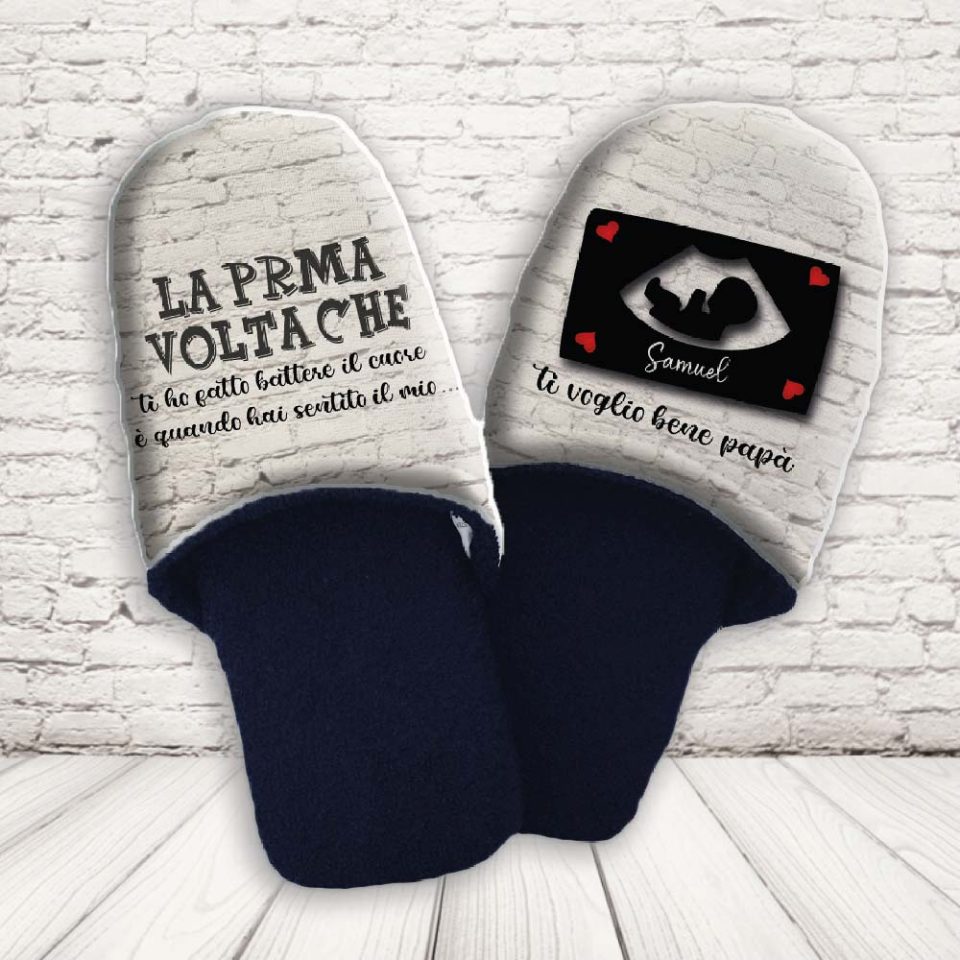 PANTOFOLE PAPA' ''LA PRIMA VOLTA''