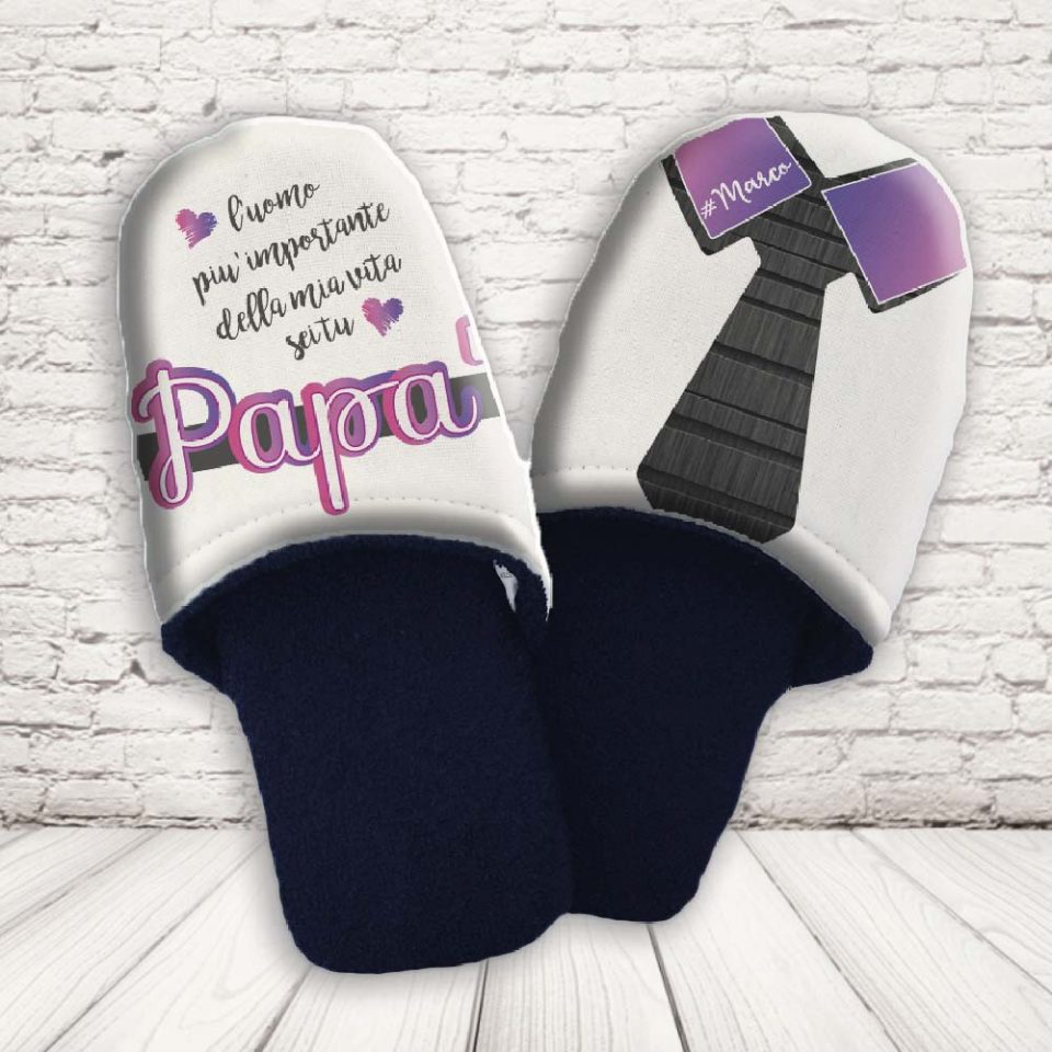 PANTOFOLE PAPA' ''DAD CRAVATTA''