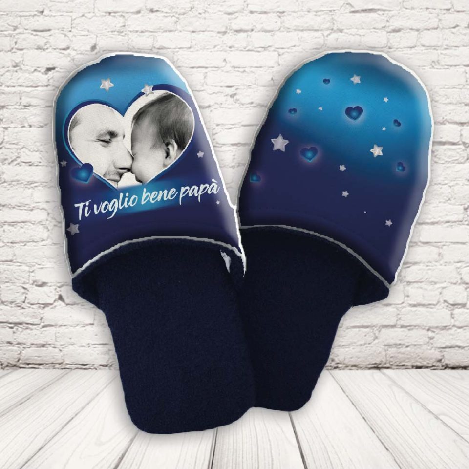 PANTOFOLE PAPA' ''DAD BACI''