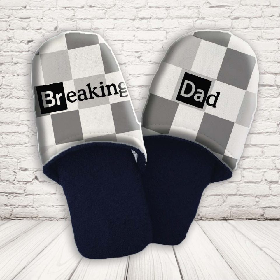 PANTOFOLE PAPA' ''BREAKING DAD''