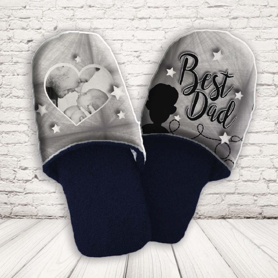 PANTOFOLE PAPA' ''BEST DAD GREY''