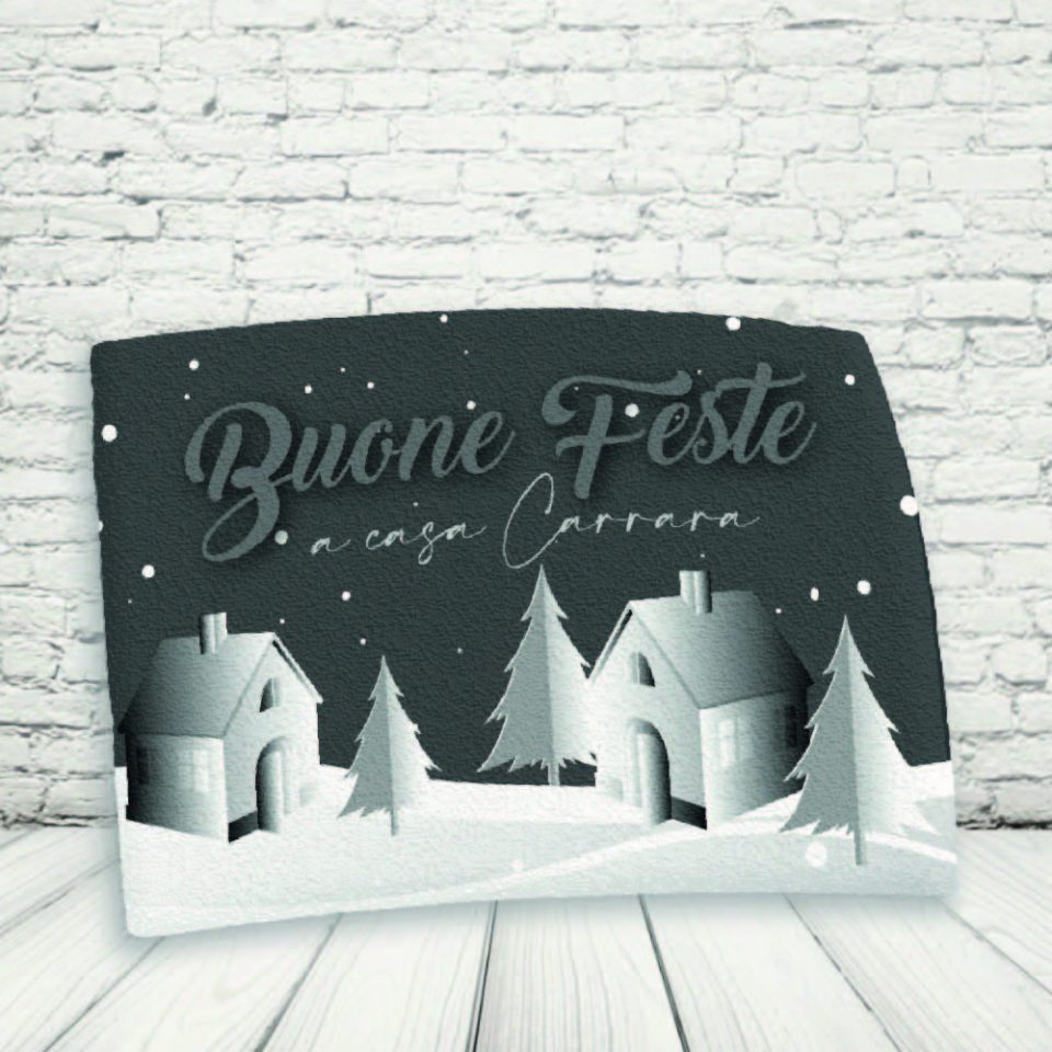 TOVAGLIETTA ''NEVE ALLA PORTA''