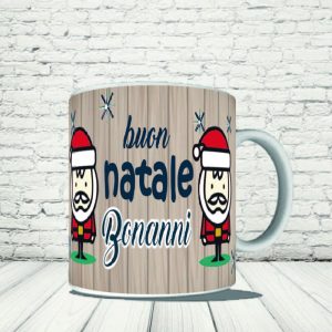 TAZZA NATALE ''SUPER BABBO CARTOON''