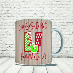 TAZZA NATALE ''CHRISTMAS ELF SCARPETTE''