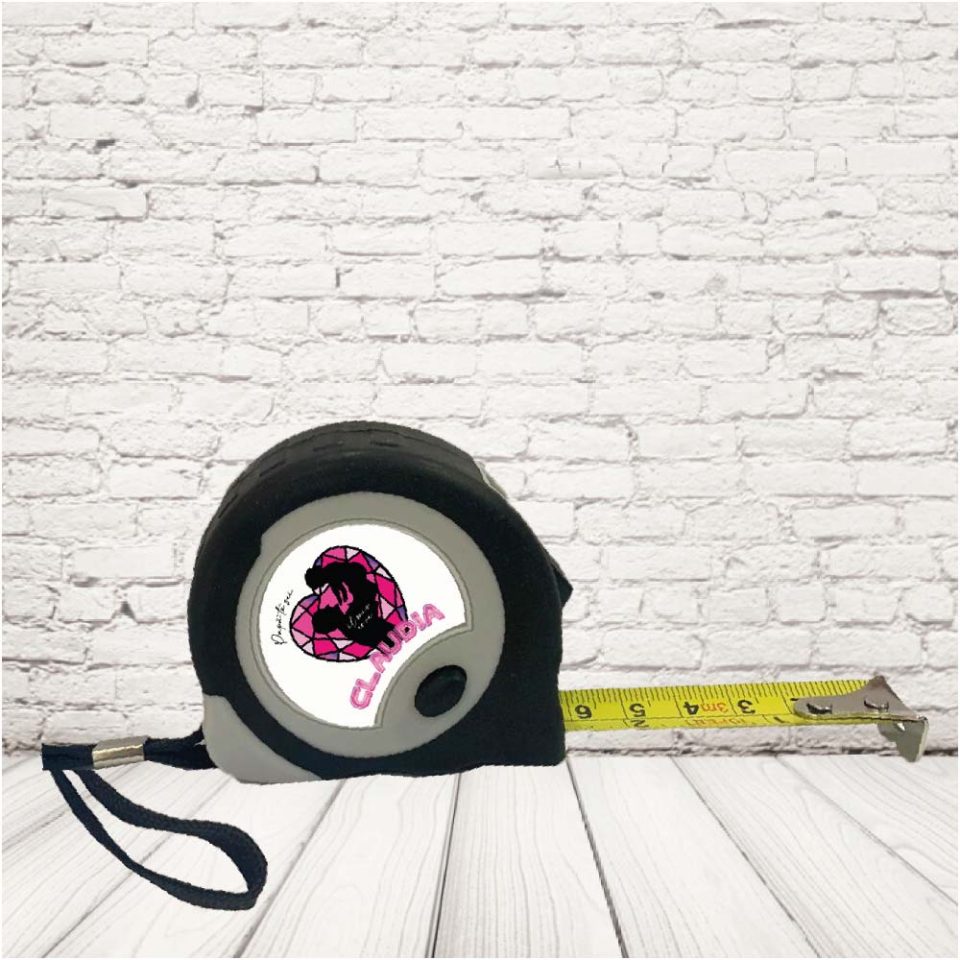 metro ''CUORE CRISTALLO ROSA''