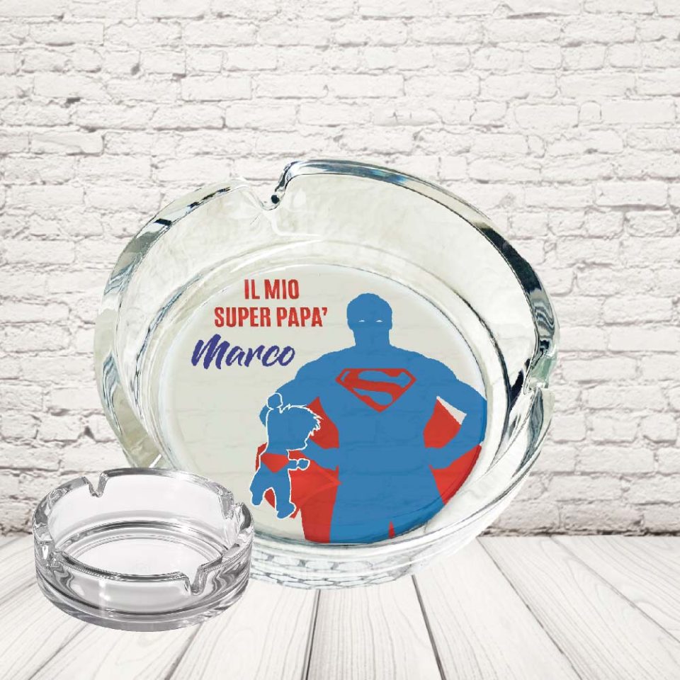 POSACENERE ''DAD SUPER EROE''