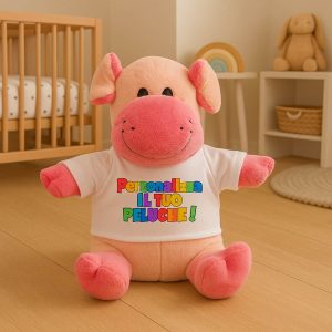 peluche maialino personalizzabile