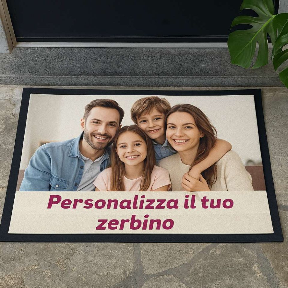 zerbino personalizzabile