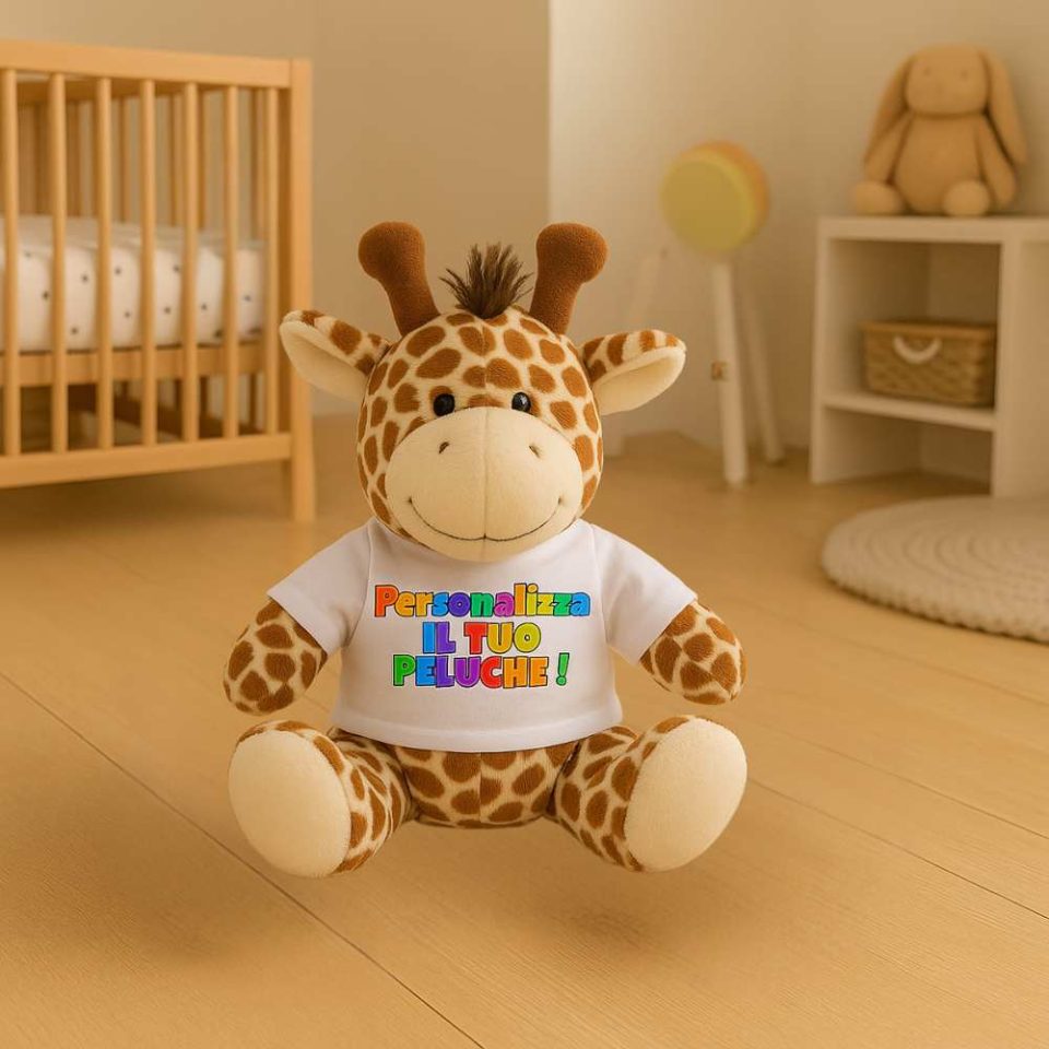 peluche giraffa
