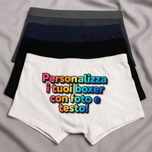 BOXER PERSONALIZZABILI