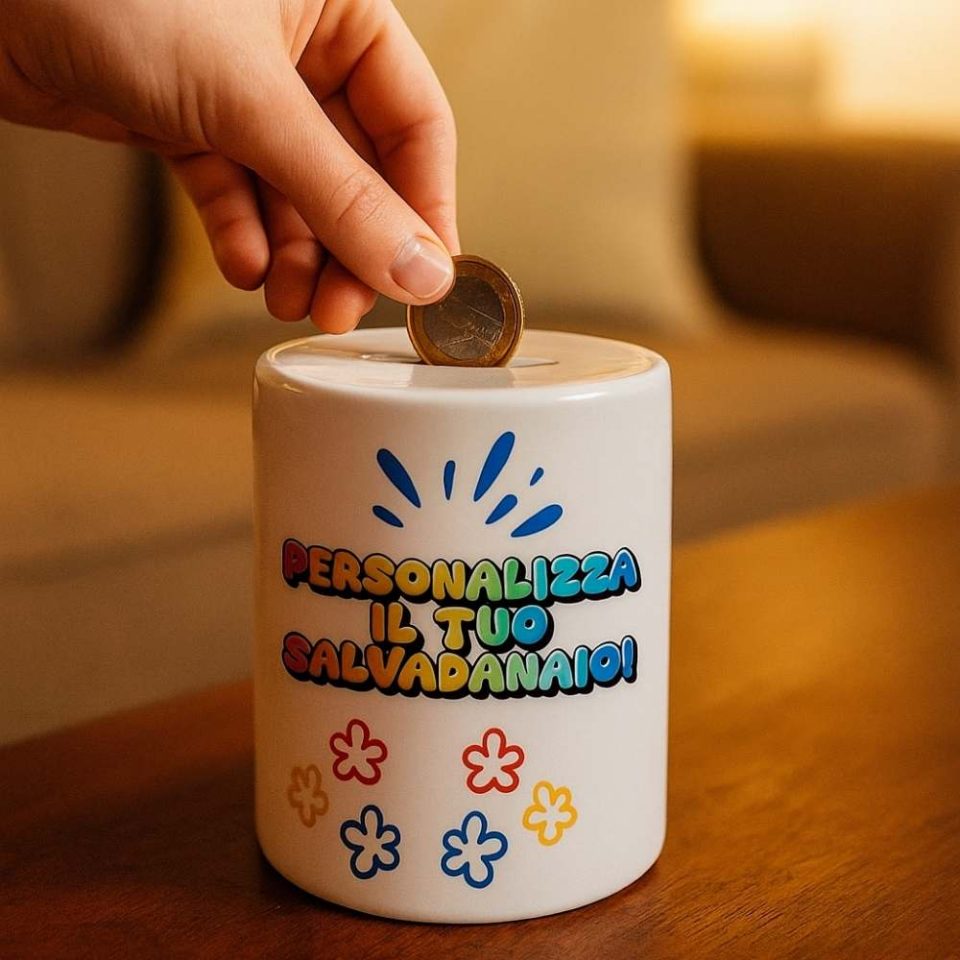salvadanaio personalizzabile