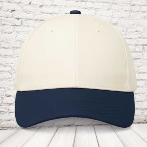 cappello bianco e blu