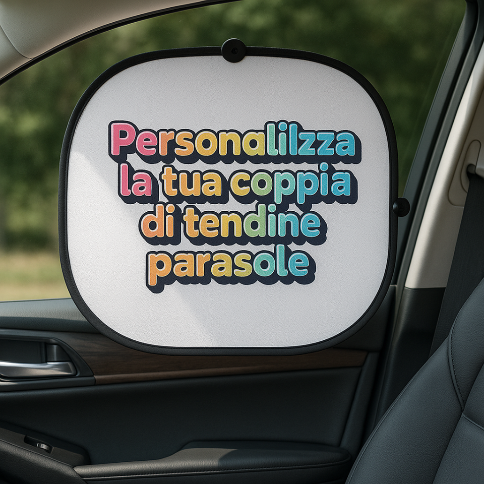 tendine parasole personalizzabili