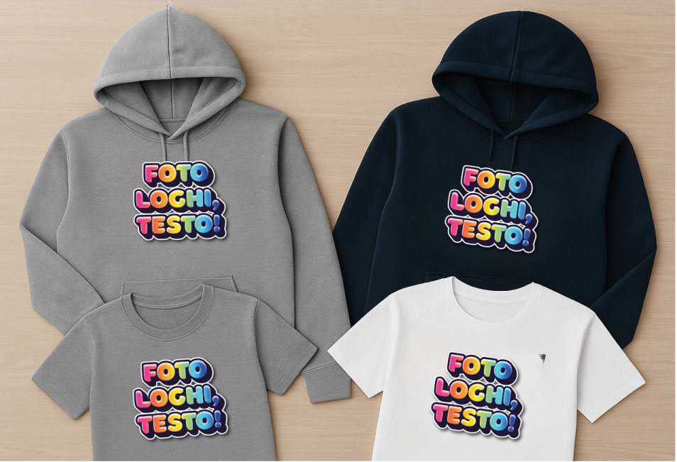 Tutti i nostri prodotti personalizzabili