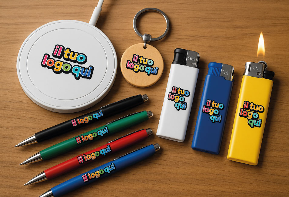 tutti i gadget promozionali a basso costo personalizzati