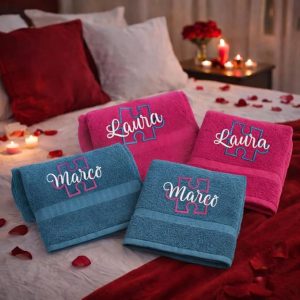 SET ASCIUGAMANO ''PUZZLE''