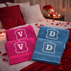 SET ASCIUGAMANO ''LETTERE''