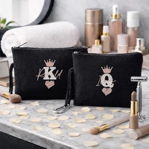 COPPIA POCHETTE ''king and queen''