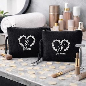 COPPIA POCHETTE ''DECORATA''