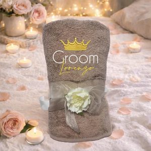 telo in spugna ''GROOM CORONA''