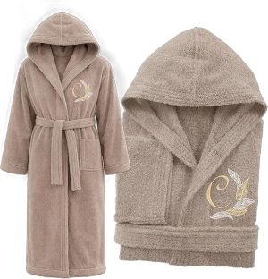 ACCAPPATOIO RICAMATO ''INIZIALE FLOREALE''