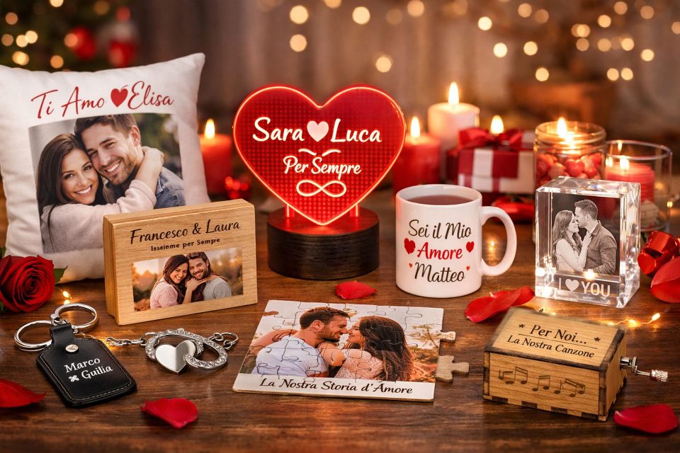 Idee regalo San Valentino – regali personalizzati per lei e per lui
