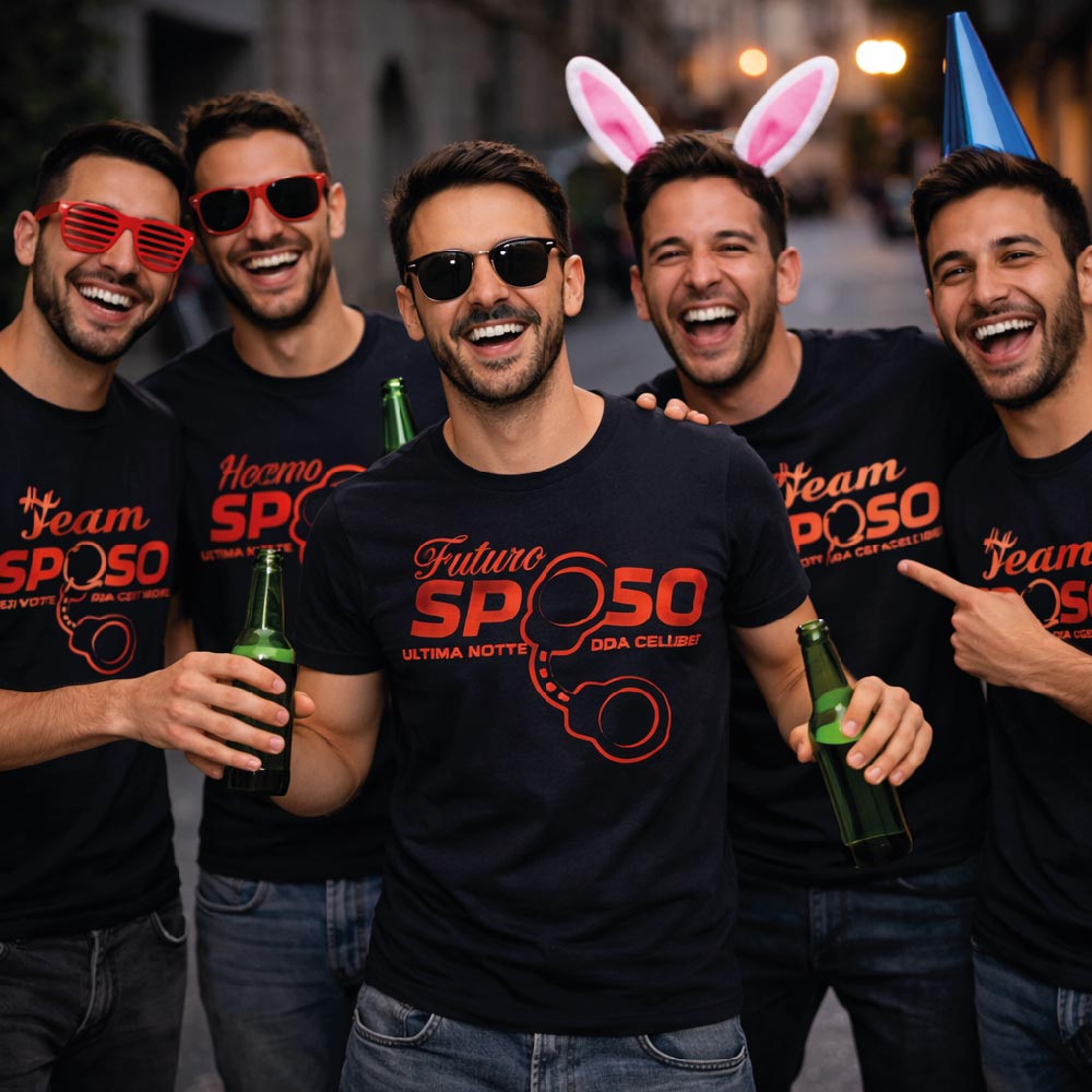 FUTURO SPOSO MANETTE NERO