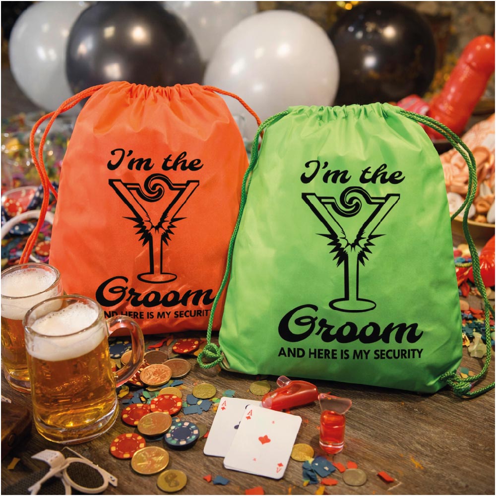 SACCA SPORT FLUO ''GROOM SECURITY''