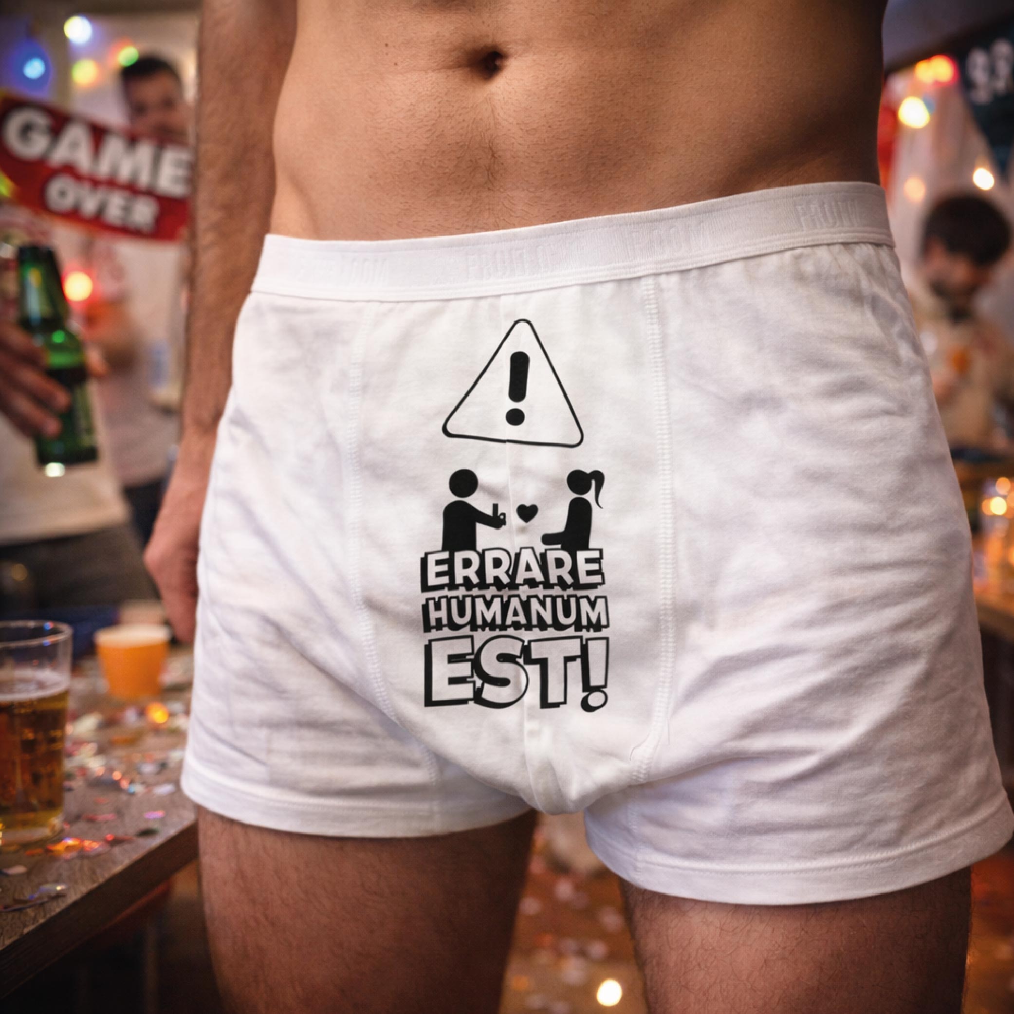 BOXER QUI ERRARE HUMANUM EST