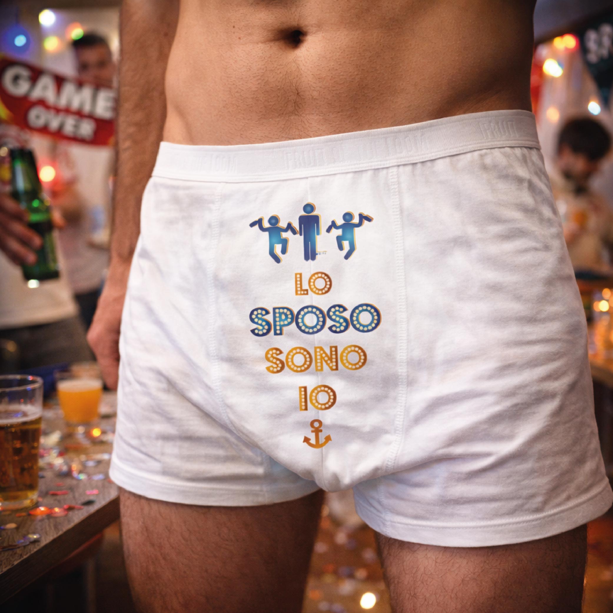 BOXER QUI lo sposo sono io