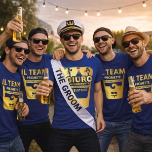 GIURO SOLENNEMENTE SPOSO BLU