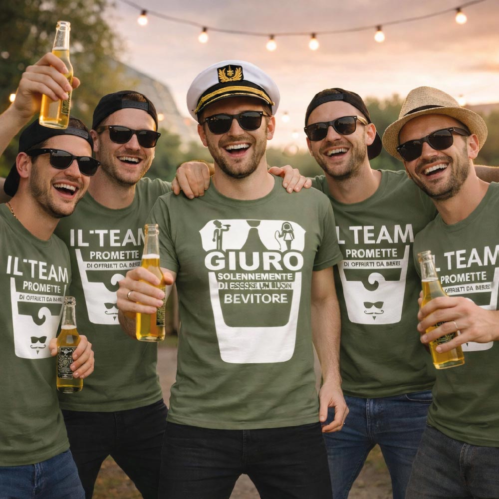 GIURO SOLENNEMENTE SPOSO VERDE