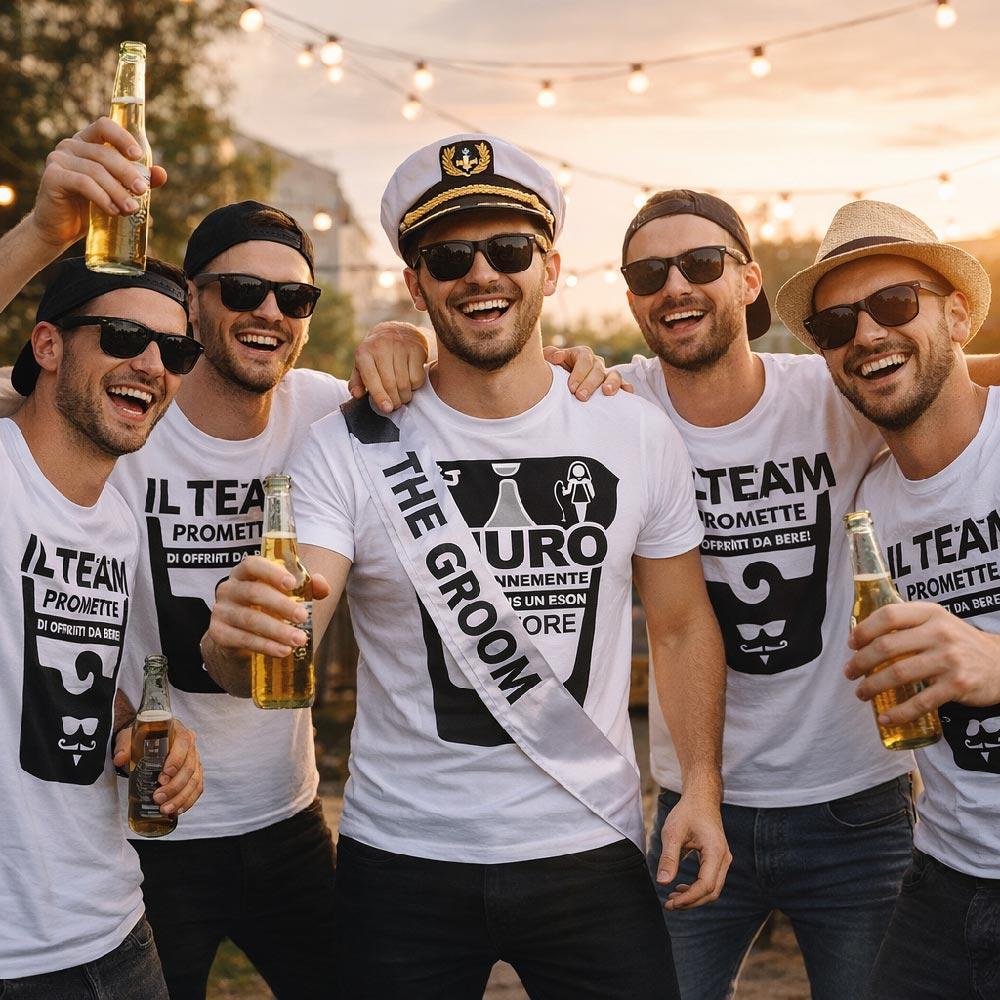 GIURO SOLENNEMENTE SPOSO BIANCO