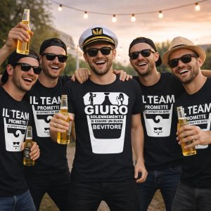 GIURO SOLENNEMENTE SPOSO NERO