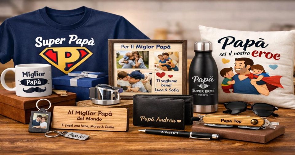 Regali originali Festa del Papà con kit regalo papà e idee di regalo personalizzato