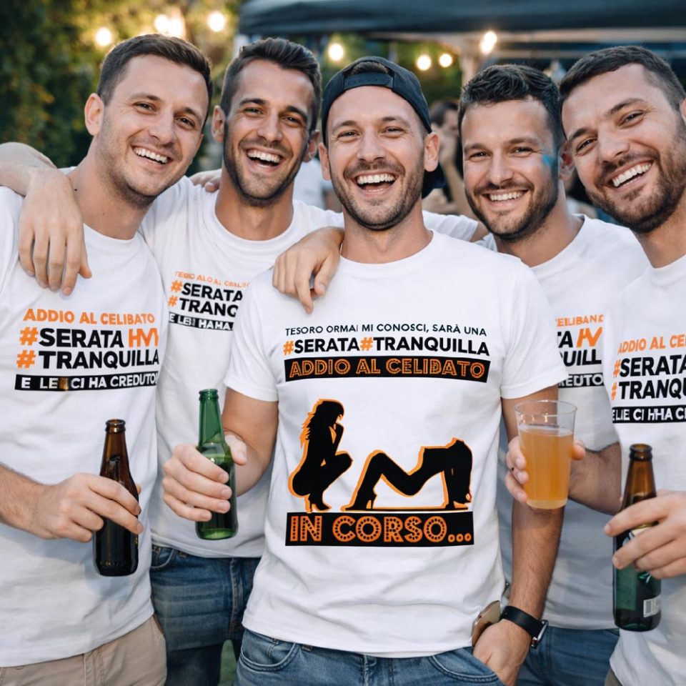 FUTURO SPOSO SERATA TRANQUILLA BIANCA