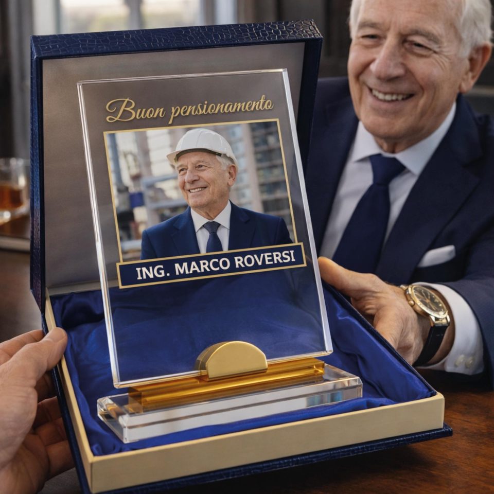 TARGA IN VETRO PERSONALIZZABILE