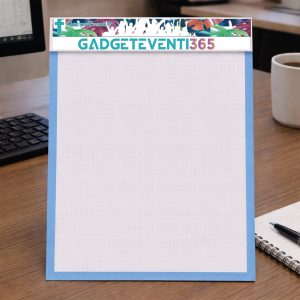 Blocco appunti A4 personalizzato con logo grafica puntinata 50 fogli cartonato